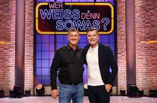 Vom Europameister zum Quizmeister: Thomas Helmer und Thomas Strunz bei "Wer weiß denn sowas?" - Das Wissensquiz vom 4. bis 8. November 2024, um 18:00 Uhr im Ersten