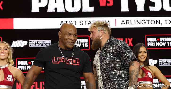 Jake Paul vs. Mike Tyson full fight card revealed