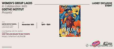 Book Club : 16.11.2024, Parlour Wife by Foluso Agbaje