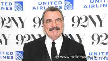 Blue Bloods' Tom Selleck brings his new look to the red carpet during upbeat appearance