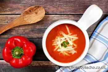 Whip up quick 20-minute air fryer red pepper soup recipe perfect for soup season