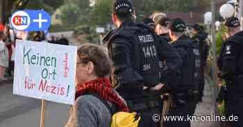 Friedliche Demo gegen AfD-Prominente in Mühbrook