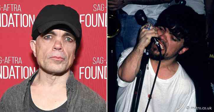 Peter Dinklage admits ‘throwing up’ on fans in audience when he performed with punk band