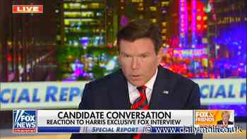 Bret Baier makes stunning admission about what went wrong in Kamala Harris interview