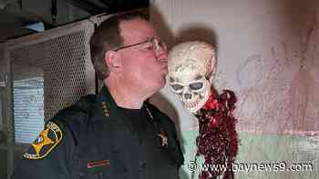 Polk County Sheriff Grady Judd gets goofy for Haunted Jail Fundraiser