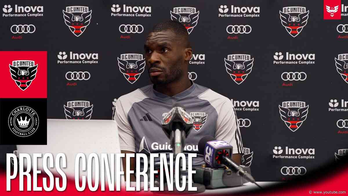 Christian Benteke Pre-Match Press Conference | D.C. United vs. Charlotte FC | MLS 2024