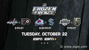 How to watch NHL Frozen Frenzy 2024: ESPN+ schedule