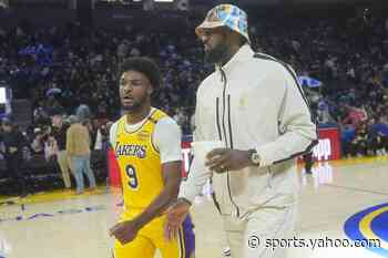 Quincy Olivari and Bronny James make an impact in Lakers' preseason finale