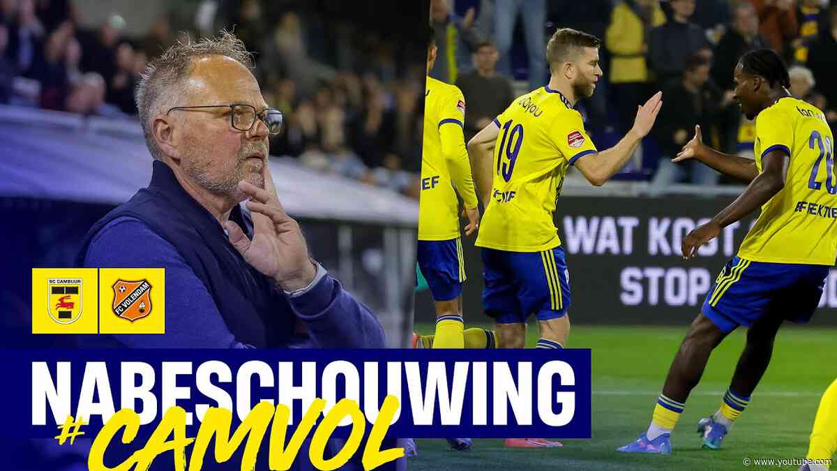 Onderuit in de mist... 🌫️ | Nabeschouwing SC Cambuur - FC Volendam ⚔️ | De Jong & De Leeuw 💬