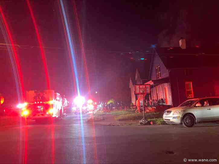 FWFD continues to battle house fire in south Fort Wayne