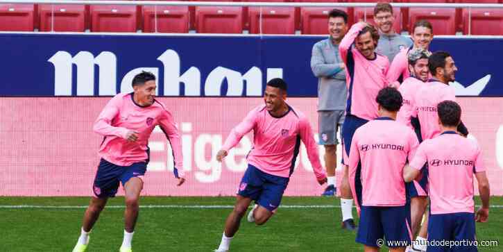 El Atlético ultima detalles en el Metropolitano y se viste de rosa por una buena causa