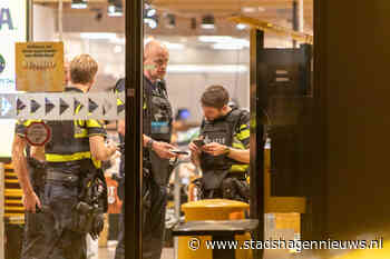 Conflict in supermarkt, politie grootschalig aanwezig