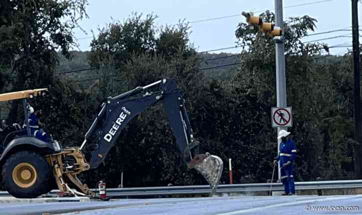 Gas leak shuts down part of FM 620