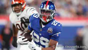 Is Giants rookie RB Tyrone Tracy the next Tiki Barber? NFL on CBS analyst weighs in on comparison