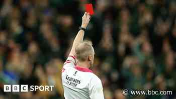 Twenty-minute red cards trial set for autumn Tests