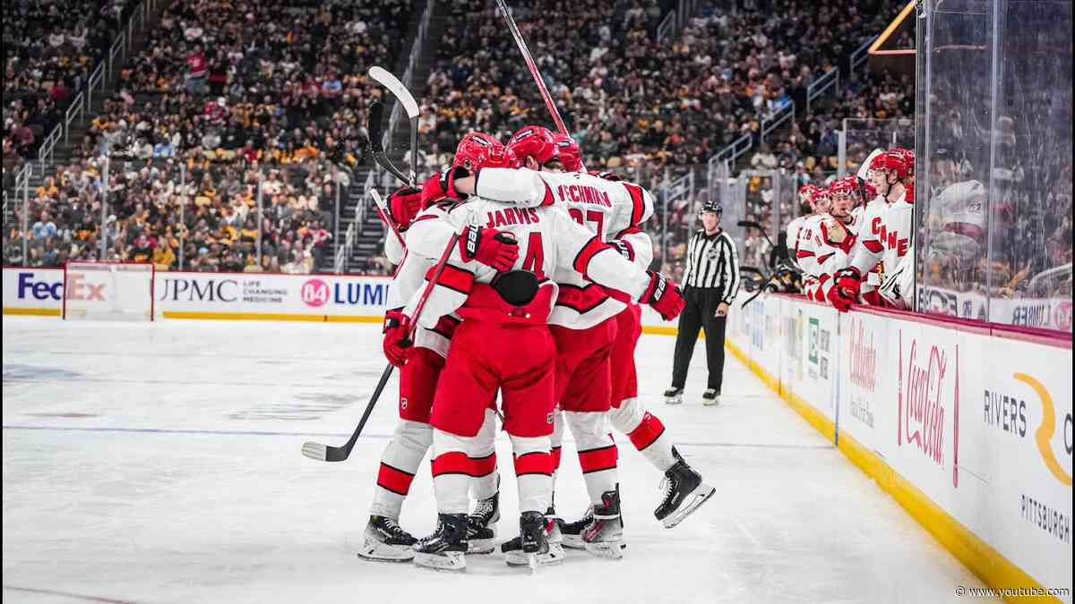 Carolina Hurricanes at Pittsburgh Penguins | Game Highlights | 10.18.24