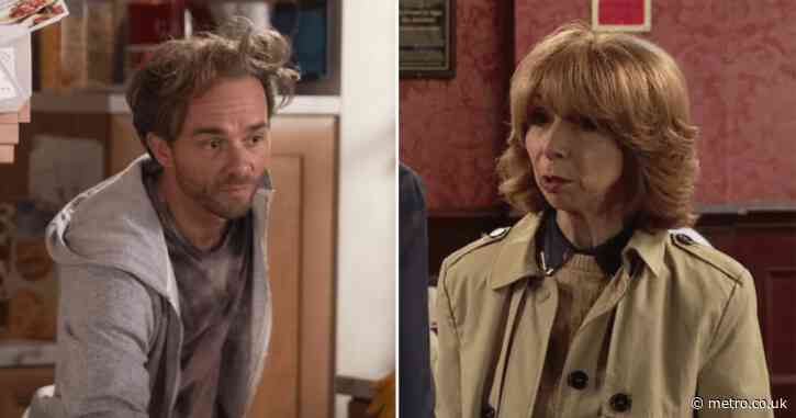 ‘Hellbent’ David lands Gail in hospital after losing it in Coronation Street