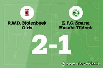 Sparta Haacht Tildonk verliest uit met een doelpunt verschil van RWDM Girls C