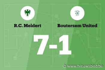 RC Meldert overklast Boutersem United B