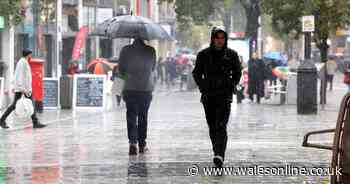 Yellow warning for Wales as Met Office forecasts nine hours of heavy rain