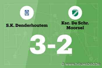 KSC Moorsel nog steeds zonder overwinning na verlies tegen SK Denderhoutem B