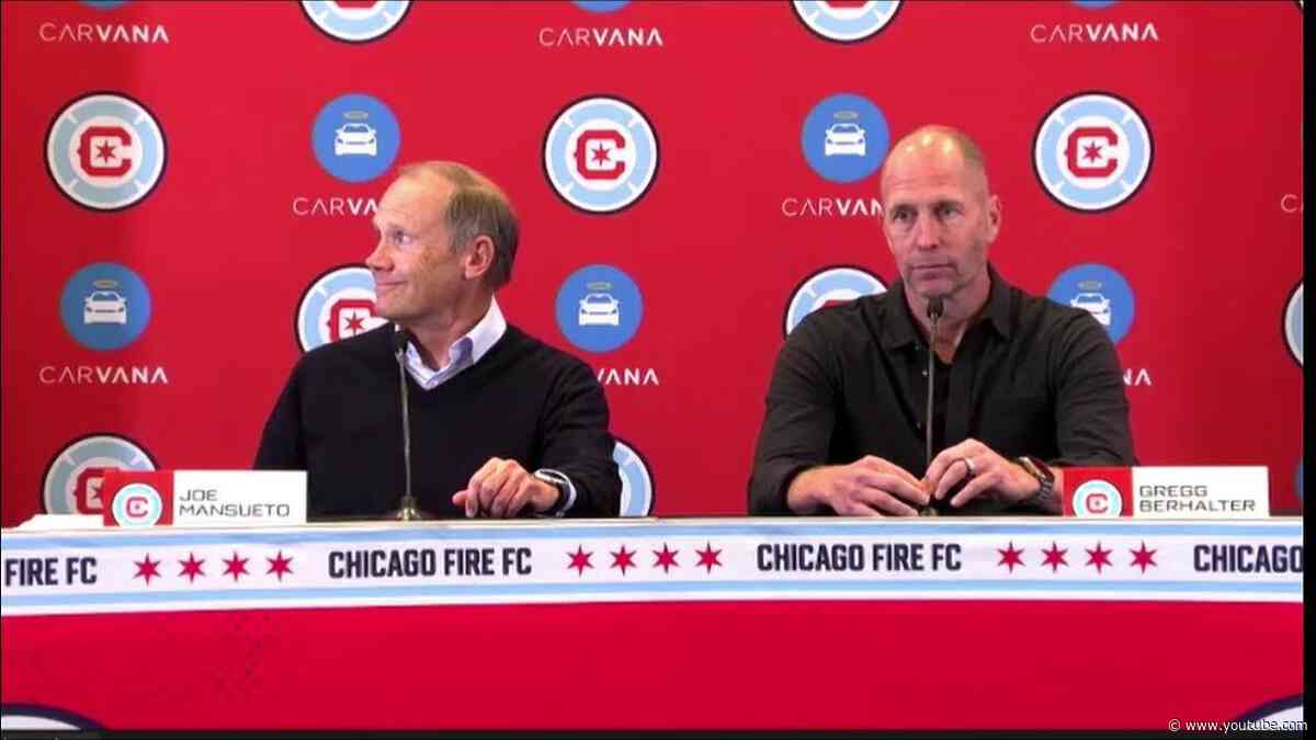 LIVE: Owner and Chairman Joe Mansueto and Director of Football and Head Coach Gregg Berhalter | P…