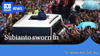 Prabowo Subianto sworn in as Indonesia's eight president