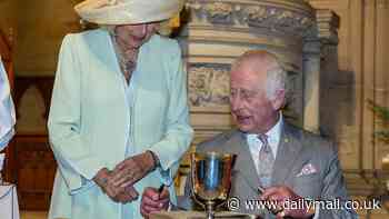 Ghosts of the past for King Charles and Queen Camilla as they sign Bible on Australia tour previously inked by Queen Elizabeth and Prince Philip, as well as the monarch and Diana back in 1983