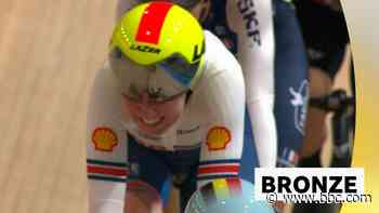 GB claim bronze in dramatic women's madison finale