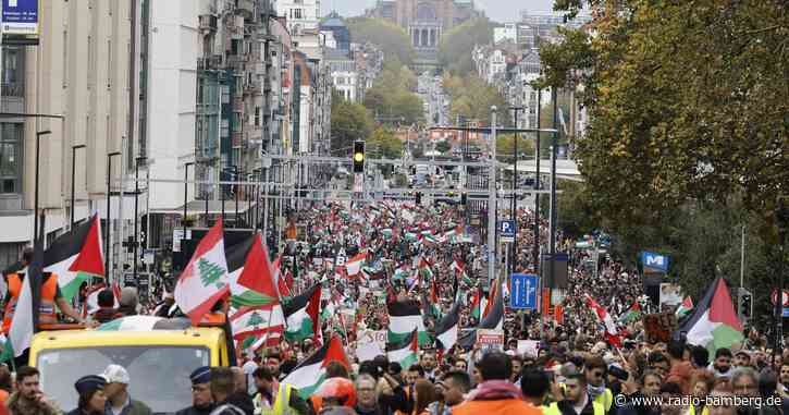 Über 30.000 auf Demo in Brüssel für Waffenruhe in Nahost