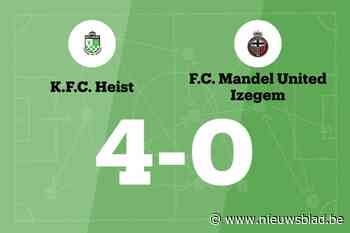 Sys scoort vier keer voor FC Heist dat wint van Mandel United