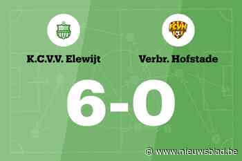 Elewijt B overklast Hofstade B