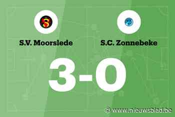 SV Moorslede in tweede helft voorbij SC Zonnebeke