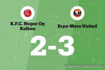 Willemyns maakt twee goals voor Erpe-Mere United in wedstrijd tegen HO Kalken