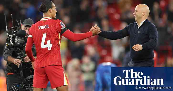 Judge Liverpool after next seven games, says delighted Arne Slot