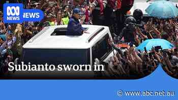 Prabowo Subianto sworn in as Indonesia's eighth president