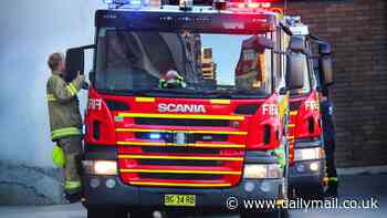 Fire breaks out at Villawood recycling facility on Miller Road in Sydney