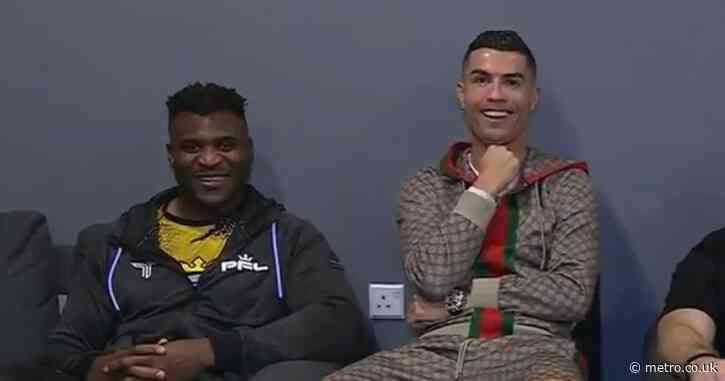 Cristiano Ronaldo’s ‘personal conversation’ with Francis Ngannou revealed after MMA return