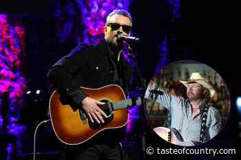 Watch Eric Church's Chilling Hall of Fame Tribute to Toby Keith