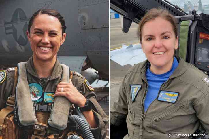 Navy identifies 2 killed in fighter jet crash as female aviators from California, 1 from Palmdale