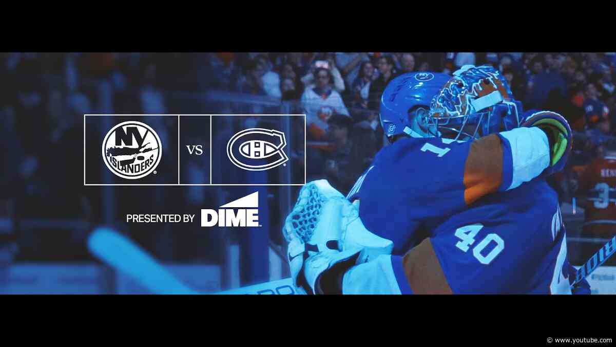 Cinematic Recap: New York Islanders 4 vs Montreal Canadiens 3 (SO) | 10/19/24