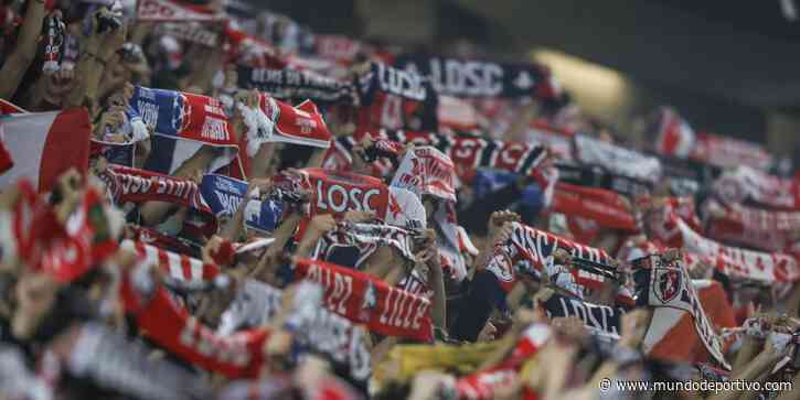 Discreto apoyo de los hinchas franceses al Lille en su visita al Atlético