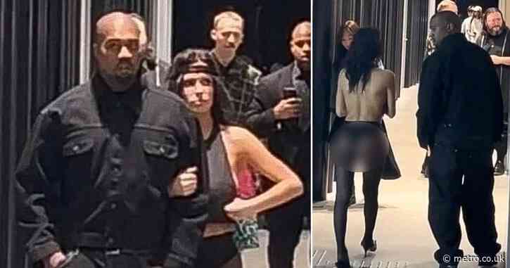 Kanye West’s wife Bianca Censori loses most of her clothes in another shocking look