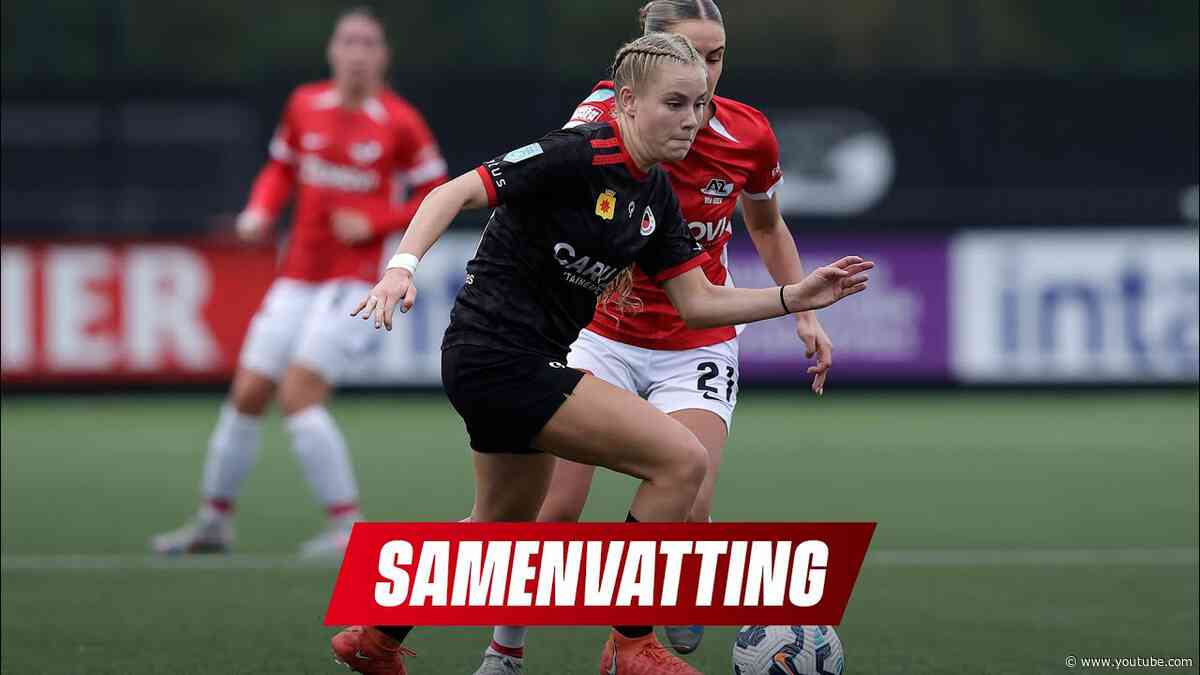 📺 𝗦𝗔𝗠𝗘𝗡𝗩𝗔𝗧𝗧𝗜𝗡𝗚 | Excelsior Vrouwen met lege handen naar huis na AZ uit (4-0)