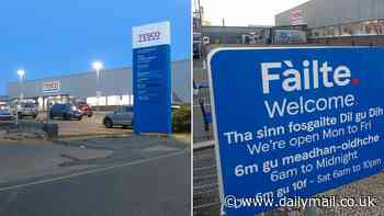 Tesco say that they will open Outer Hebrides store on the Sabbath despite the furious objections from locals