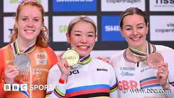 Marchant clinches world bronze in women's keirin