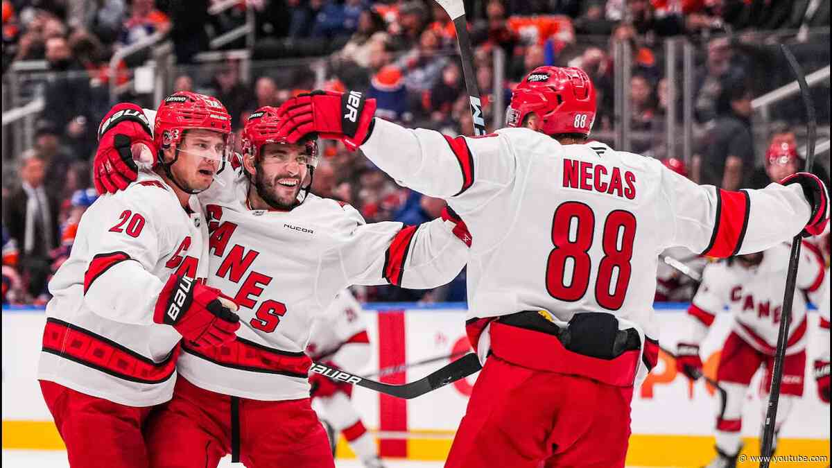 Carolina Hurricanes at Edmonton Oilers | Game Highlights | 10.23.24