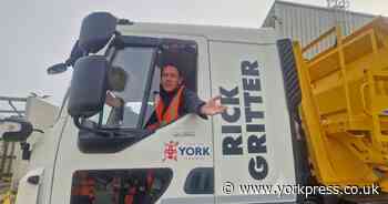 Shed Seven legend Rick Witter unveils York gritting wagon 'Rick Gritter'