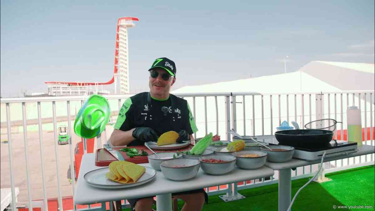 Cooking with Valtteri Bottas: Taco Tuesday Edition