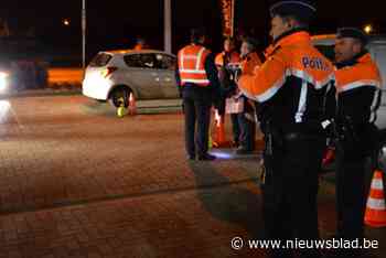 Zes bestuurders met glaasje teveel betrapt tijdens alcoholcontroles